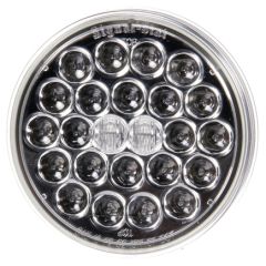 TRUCKLITE - 4" ROUND LED CLEAR LENS - RED