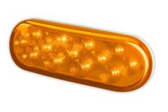 OVAL AMBER LED