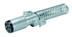 6-WAY PLUG W/ CABLE GUARD