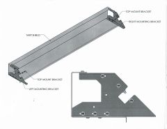 PULLTARPS - 96" OPEN HIGH MOUNT TARP SYSTEM - LEAD