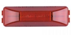4" RECTANGULAR 12 LED MARKER LIGHT - RED