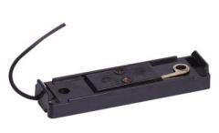 BLACK BASE W/SINGLE LEAD FOR MARKER LIGHT