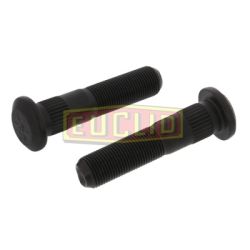 3-3/4" SERRATED WHEEL STUD RH