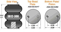 AIR SPRING (3B12-300)
