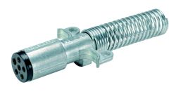 6-WAY PLUG W/ CABLE GUARD