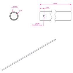 PULL TARPS - ARM UPPER 144"