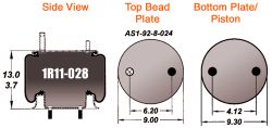 AIR SPRING (1R11-028)