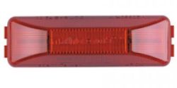 4" RECTANGULAR 12 LED MARKER LIGHT - RED