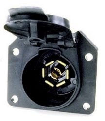 7-WAY FLAT BLADE RECEPTACLE