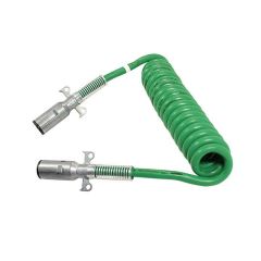 15' GREEN ABS 7-WAY CABLE